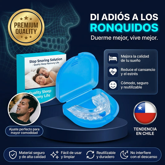 SilenceSleep™ Férula Bucal Anti Bruxismo y Ronquidos