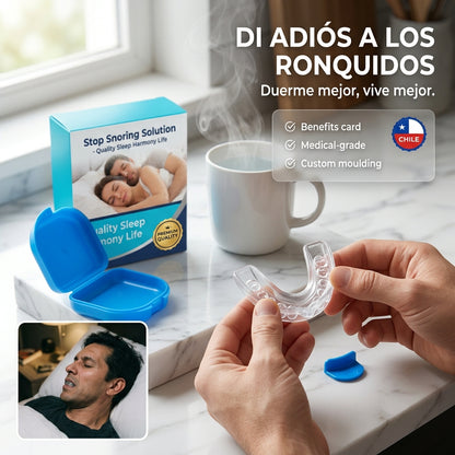 SilenceSleep™ Férula Bucal Anti Bruxismo y Ronquidos